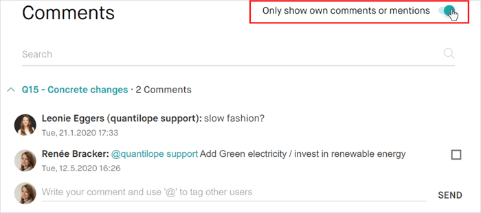 only-own-comments