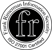 FRIS ISO 27001 Cert Logo (Black)