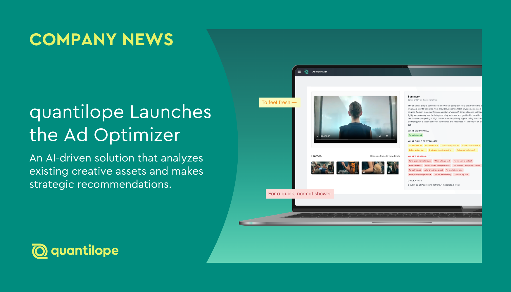 quantilope Launches AI-Driven Ad Optimizer for More Effective Marketing