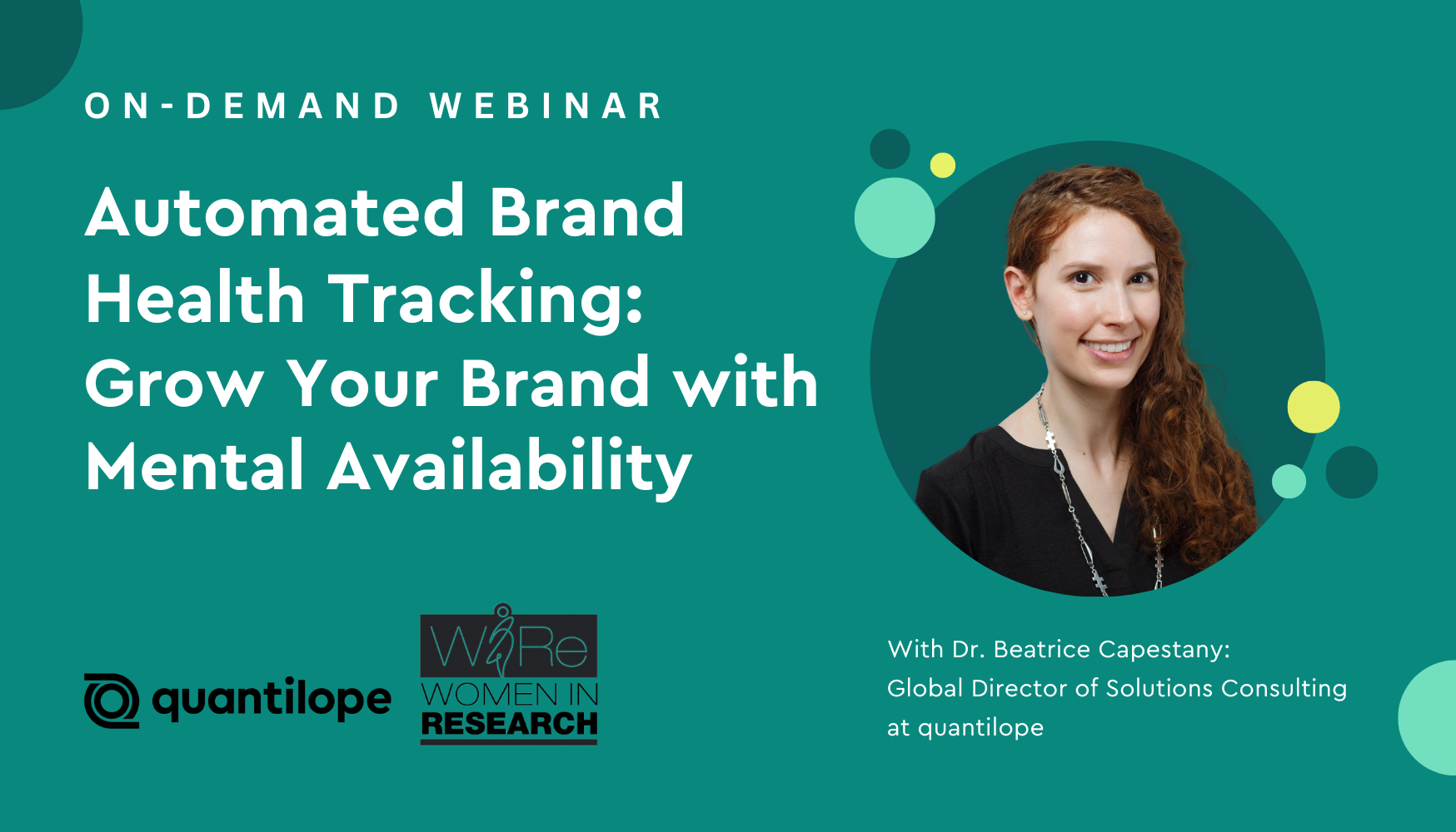 on demand webinar on brand health tracking