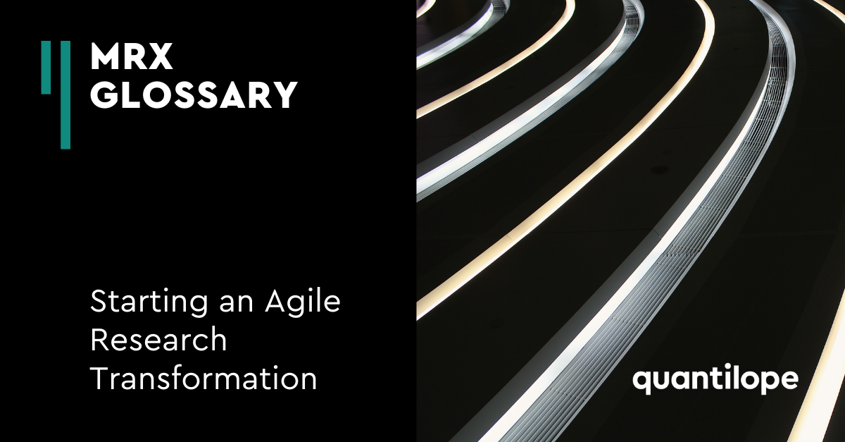 mrx glossary agile transformation