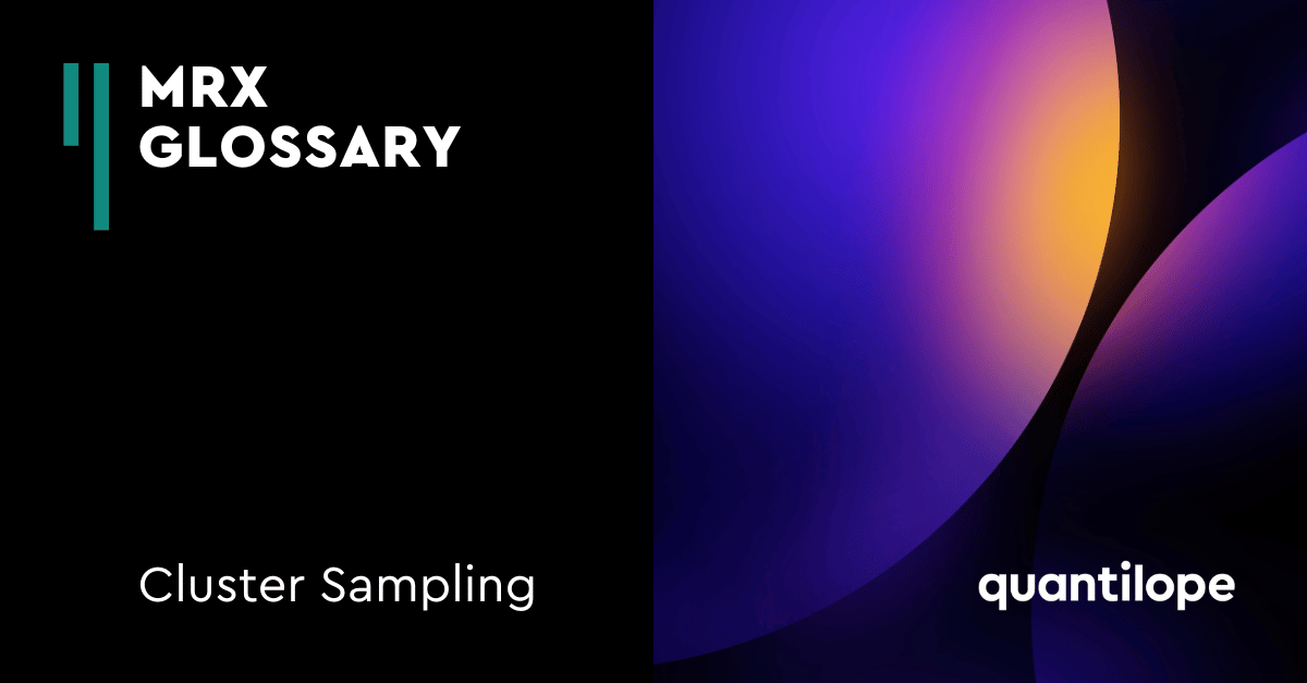 cluster sampling techniques 