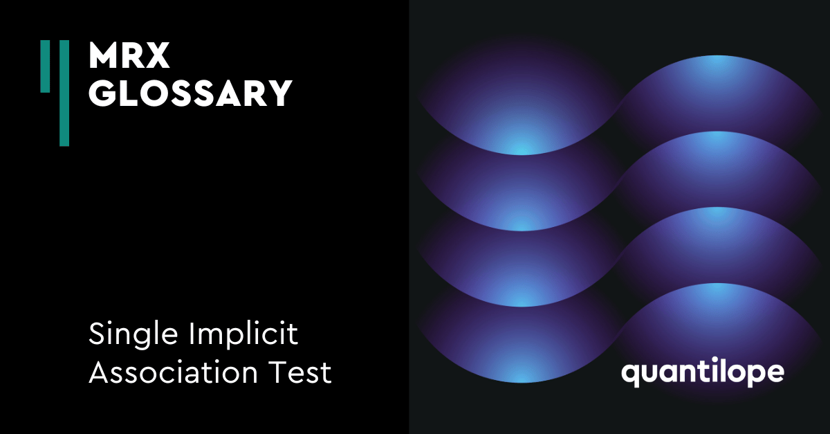 single implicit association testing research
