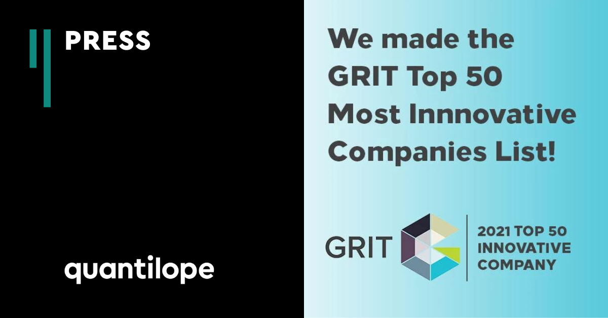 press release grit logo light blue background