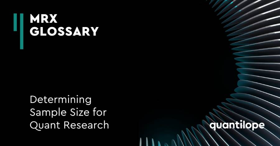mrx glossary sample size